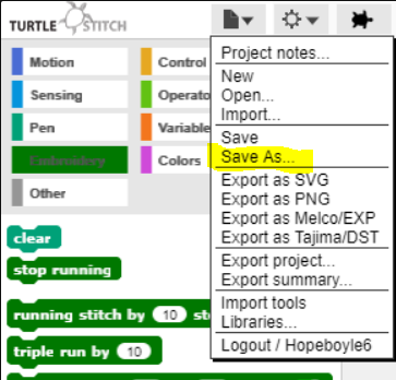 Saving Pattern